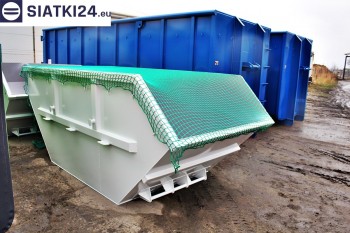 Siatki Szczecinek - Siatka przykrywająca na kontener - zabezpieczenie przewożonych ładunków dla terenów Szczecinka